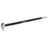Groz 33151 12" Roll Head Pry Bar - Chrome Vanadium Steel, Heavy-Duty Forged Construction, Automotive Alignment Tool view 3