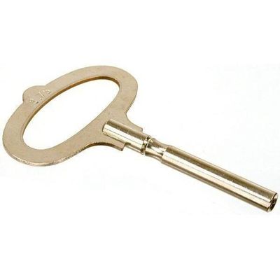 French Clock Key Jewelers Mainspring Winding Tool Sz 2