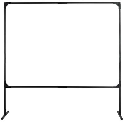 Jackson Safety Wilson Stur-D-Screen Frame (36336), 6 x 6 feet, Single Panel, T Legs, Black, for Welding Curtains, 1 / Order