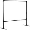 Jackson Safety Wilson Stur-D-Screen Frame (36336), 6 x 6 feet, Single Panel, T Legs, Black, for Welding Curtains, 1 / Order view 2