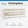 ICC 110 Wiring Block, 100-Pair IDC Cross Connect, Without Feet view 2