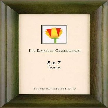 Green furniture finish CONTOUR bevel by Dennis Daniels - 5x7