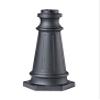 Feiss Lighting-Accessory-19.5 Inch Post Mount Base-Black Finish view 1