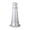 Feiss Lighting-Accessory-19.5 Inch Post Mount Base-Black Finish view 3