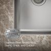Kohler K-3331-NA Undertone Medium Squared Undercounter Kitchen Sink view 3