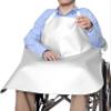 NYOrtho Smokers Apron - Extra-Durable & Fire Resistant Material Easily Wiped Clean Lightweight Durable and Flexible White 30" X 34" - Made in USA view 1