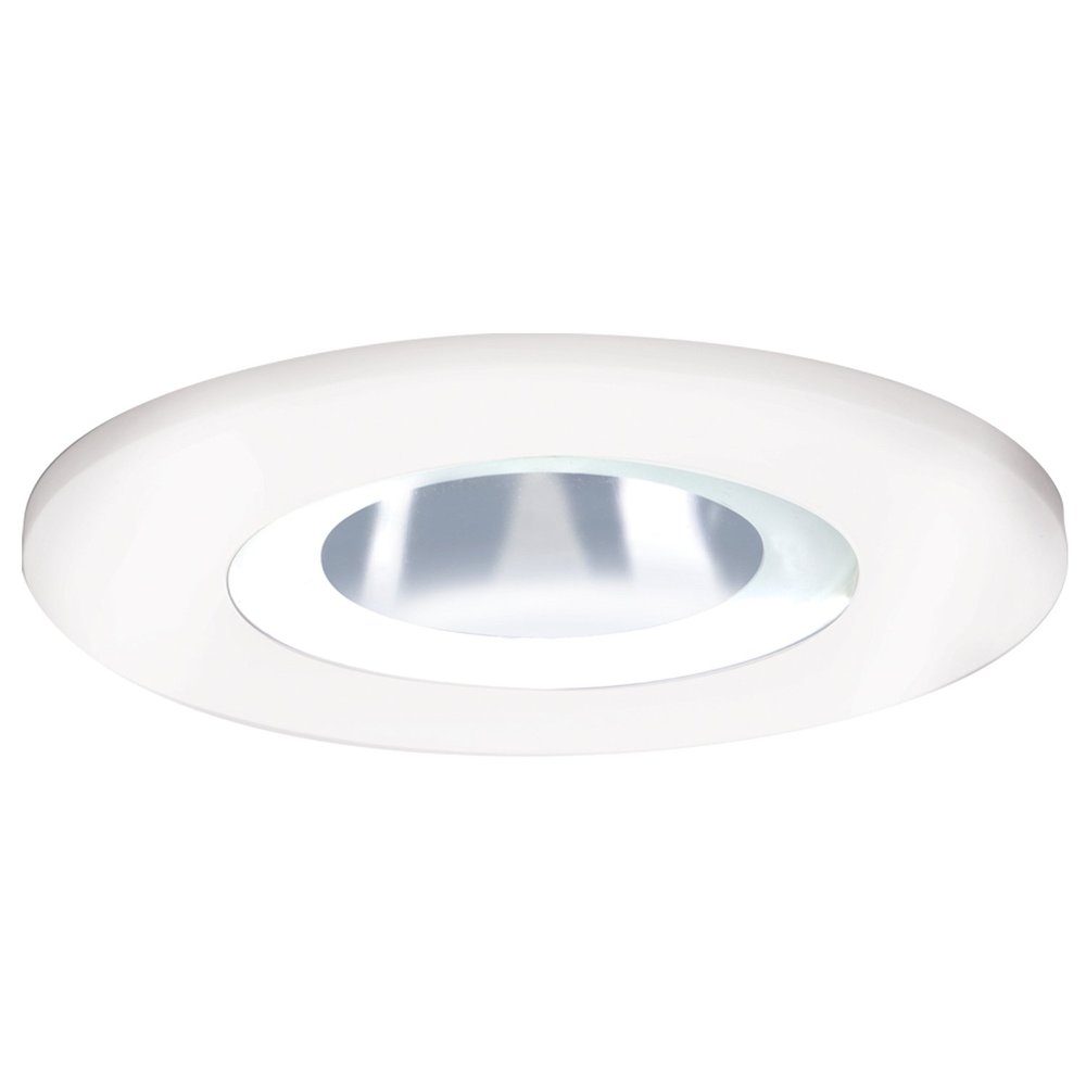 Halo 3008FG Recessed Showerlight Trim, White, 3"