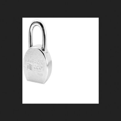 MASTERLOCK A700KA27334 American Lock, Round, Solid Steel, 2-1/2"