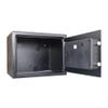 Yale Y-SS0000NFP Small Digital Safe, Steel Construction, Steel Locking Bolts, LCD Display, Emergency Override Key, Wall And Floor Fixings, Black Finish, 8 Litre Capacity 20 x 31 x 20 cm view 3