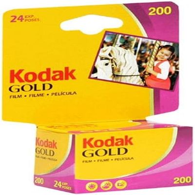 Kodak 6034185 Gold 200 Film/GB135-24C (Yellow/Purple/Red)
