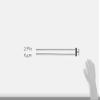 Smedbo SME, Polished Chrome HK326 Towel Rail Swing-Arm, 44 x 4.8 x 4.8 cm view 2