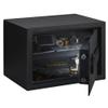 Stack-On Personal Safe with Electronic Lock Home or Office Safe with Interior Light, Backup Key, and Foam-Padded Shelf view 4