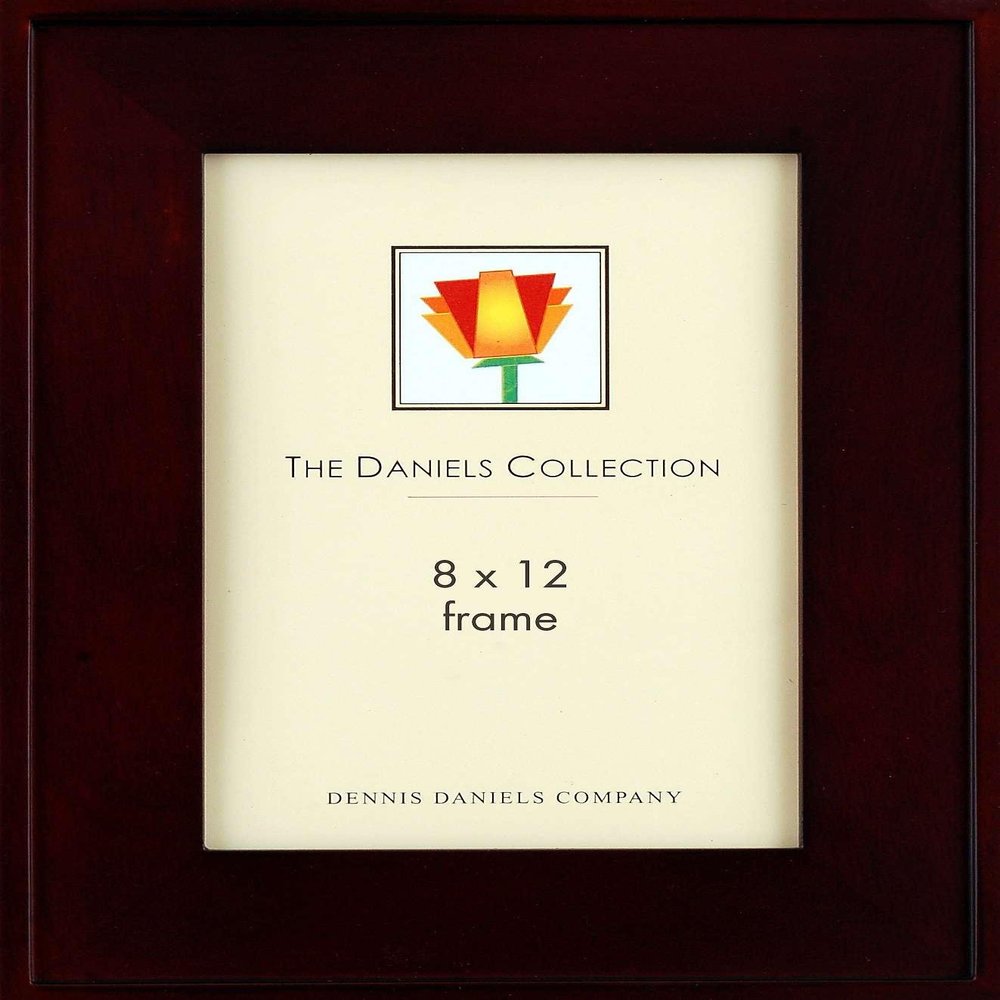 ONE-STEP gallery style frame in walnut by Dennis Daniels - 8x12