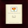 ONE-STEP gallery style frame in walnut by Dennis Daniels - 8x12 view 1