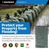 Green Sandbag Sandbags Will Hold 50 Pounds of Sand Polypropylene Olive Drab (50) view 2