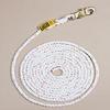 X 100' Polyester/Polypropylene Rope Lifeline Assembly With Self Locking Snap Hooks At One End view 1