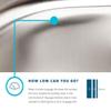 Elkay Lustertone Classic LRAD2521553 Single Bowl Drop-In Stainless Steel ADA Sink view 4