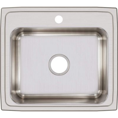 Elkay LR22191 Lustertone Classic Single Bowl Drop-in Stainless Steel Sink