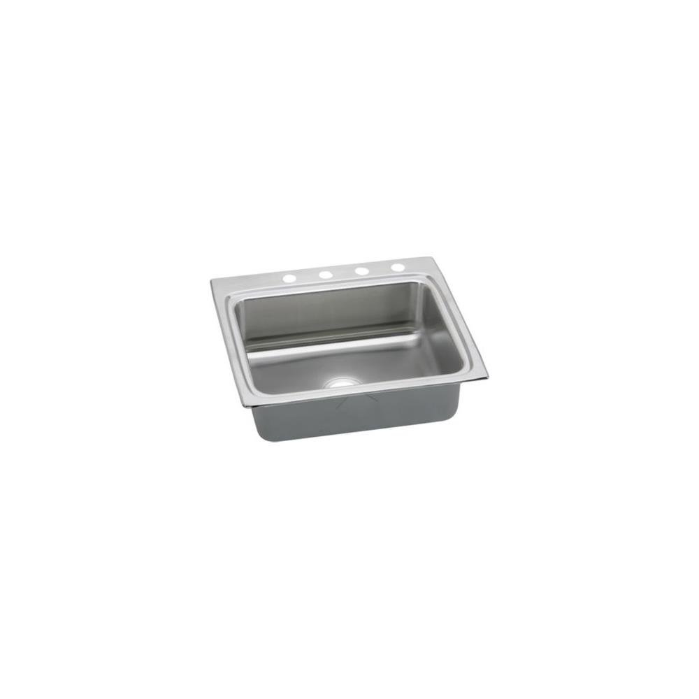Elkay Gourmet LRQ25223 Single Bowl Top Mount Stainless Steel Sink