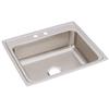 Elkay Lustertone LR25212 Single Bowl Top Mount Stainless Steel Sink view 1