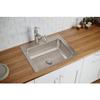 Elkay Lustertone LR25212 Single Bowl Top Mount Stainless Steel Sink view 2