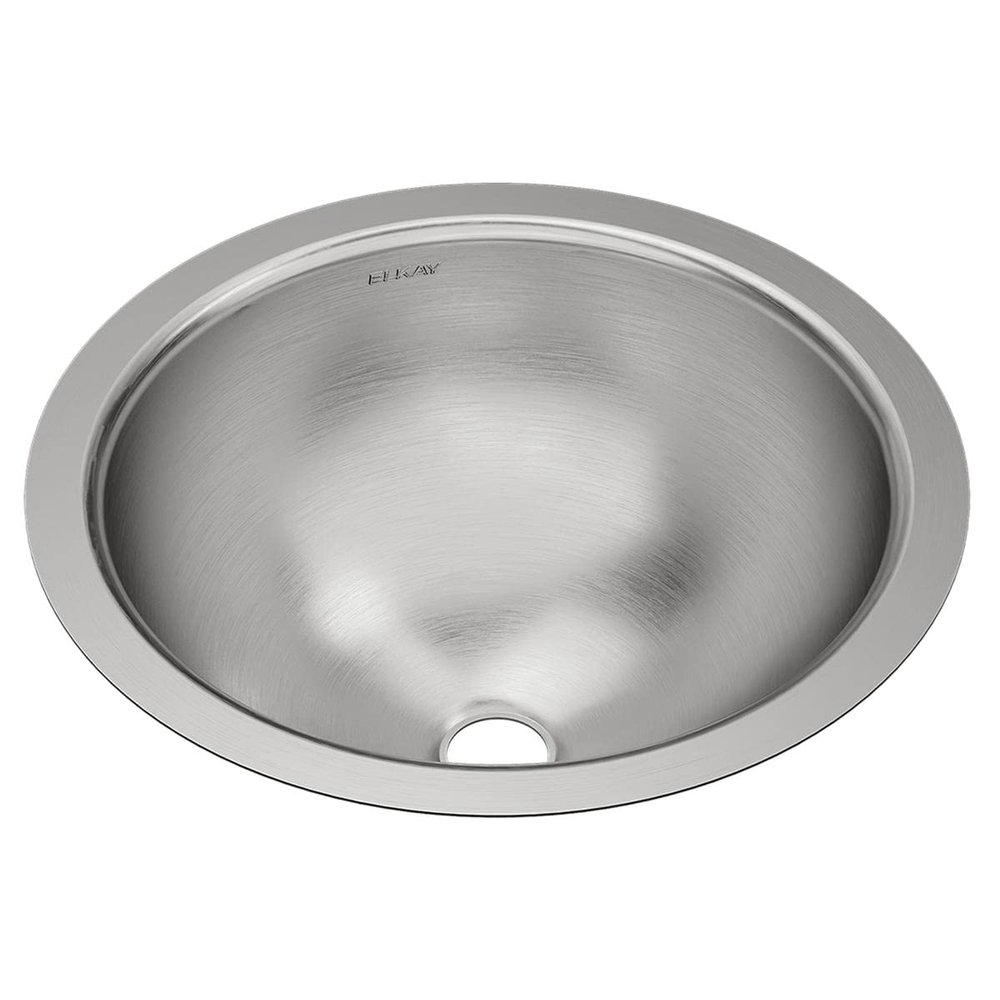 Elkay ELUH12LV Asana Single Bowl Undermount Stainless Steel Bathroom Sink
