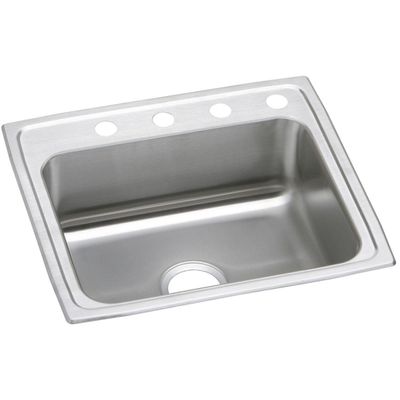 Elkay PSR22194 Celebrity Single Bowl Drop-in Stainless Steel Sink, Medium