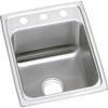 Elkay Lustertone Classic LRAD1720551 Single Bowl Drop-In Stainless Steel ADA Sink view 1