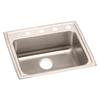 Elkay Lustertone Classic LRAD2219554 Single Bowl Drop-In Stainless Steel ADA Sink view 1