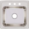 Elkay Lustertone DLR1919103 Single Bowl Top Mount Stainless Steel Laundry Sink view 1