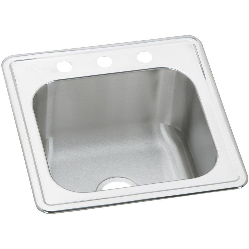 Elkay ESE2020101 Celebrity Single Bowl Drop-in Stainless Steel Laundry Sink