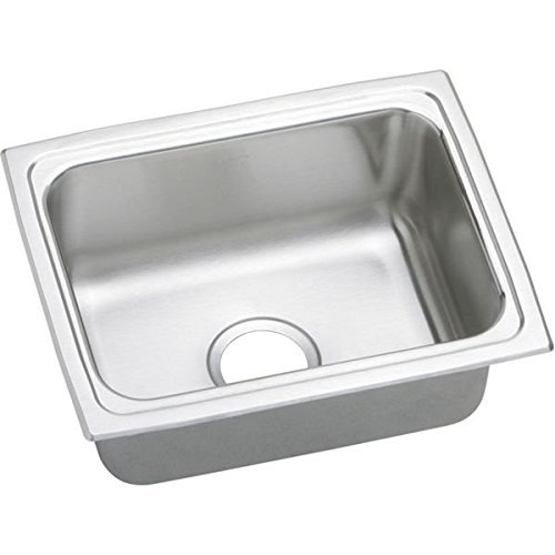 Elkay brand DLFR251910 Lustertone Deep Bowl Single Basin Kitchen sink