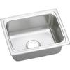 Elkay brand DLFR251910 Lustertone Deep Bowl Single Basin Kitchen sink view 1