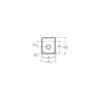 Elkay DLR1517101 18 Gauge Single Bowl Top Mount Kitchen Sink, 15" x 17.5" x 10", Stainless Steel view 2