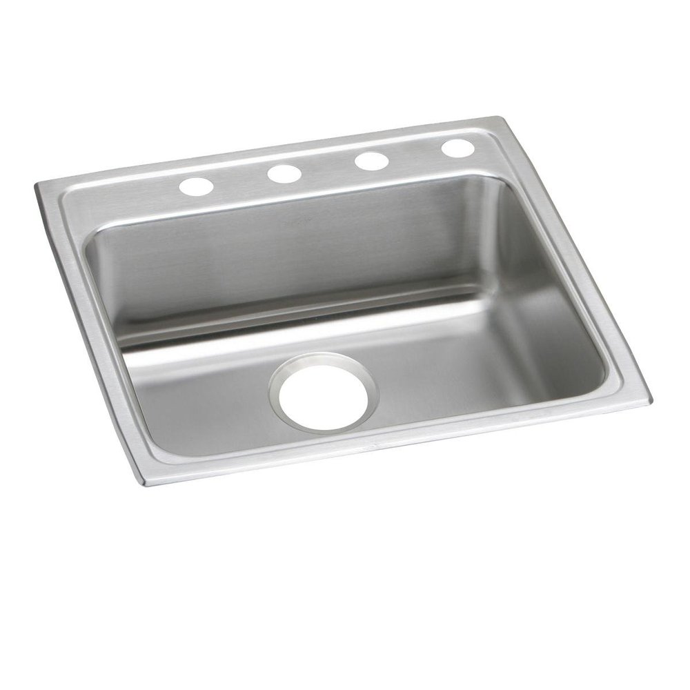 Elkay Lustertone Classic LRAD2222603 Single Bowl Drop-In Stainless Steel ADA Sink
