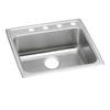 Elkay Lustertone Classic LRAD2222603 Single Bowl Drop-In Stainless Steel ADA Sink view 1