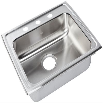 Elkay LRAD2219453 19.5" X 22" X 5" Lustertone ADA Compliant Bowl Single Basin