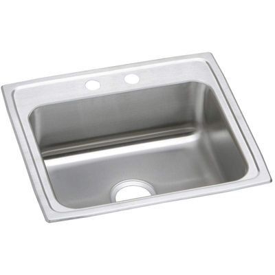 Elkay Celebrity PSR22192 Stainless Steel Single Bowl Drop-in Sink