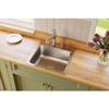 Elkay DLR2222103 Lustertone Classic Single Bowl Drop-in Stainless Steel Sink view 2