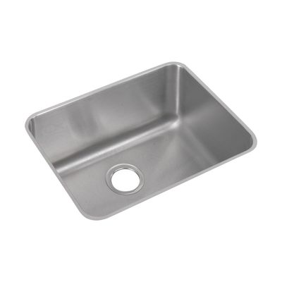 Elkay ELUH211510 Lustertone Classic Single Bowl Undermount Stainless Steel Sink