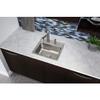 Elkay LR19183 Lustertone Classic Stainless Steel 19" x 18" x 7-5/8", Single Bowl Drop-in Sink, 1.5 view 2