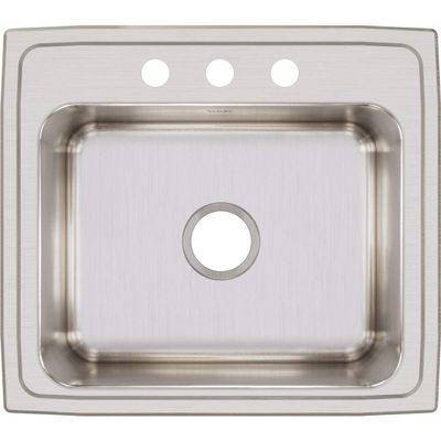 Elkay Lustertone DLR2219103 Single Bowl Top Mount Stainless Steel Sink