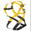MSA Safety 10096486 Workman Harness with Back D-Ring, Qwik-Fit Leg Straps and Chest Strap, Standard view 2