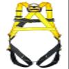 MSA Safety 10096486 Workman Harness with Back D-Ring, Qwik-Fit Leg Straps and Chest Strap, Standard view 3
