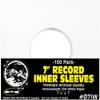 (100) Archival Quality Acid-Free Heavyweight Paper Inner Sleeves for 7" Vinyl Records #07IW view 1
