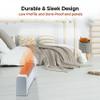 Comfort Zone Electric Baseboard Space Heater with Adjustable Thermostat, Dent-Proof End Panels, Overheat Protection, Tip-Over Switch, & Stay-Cool Body, Ideal for Home, Bedroom, & Office, 1,500W, CZ600 view 3
