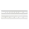 Starrett Spring Tempered Steel Rule, 6" Length, 7R Grad, 3/64" Thick view 1