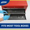 EPPCO Enterprises 1864 24" x 30' Tool Box Liner, Black view 3