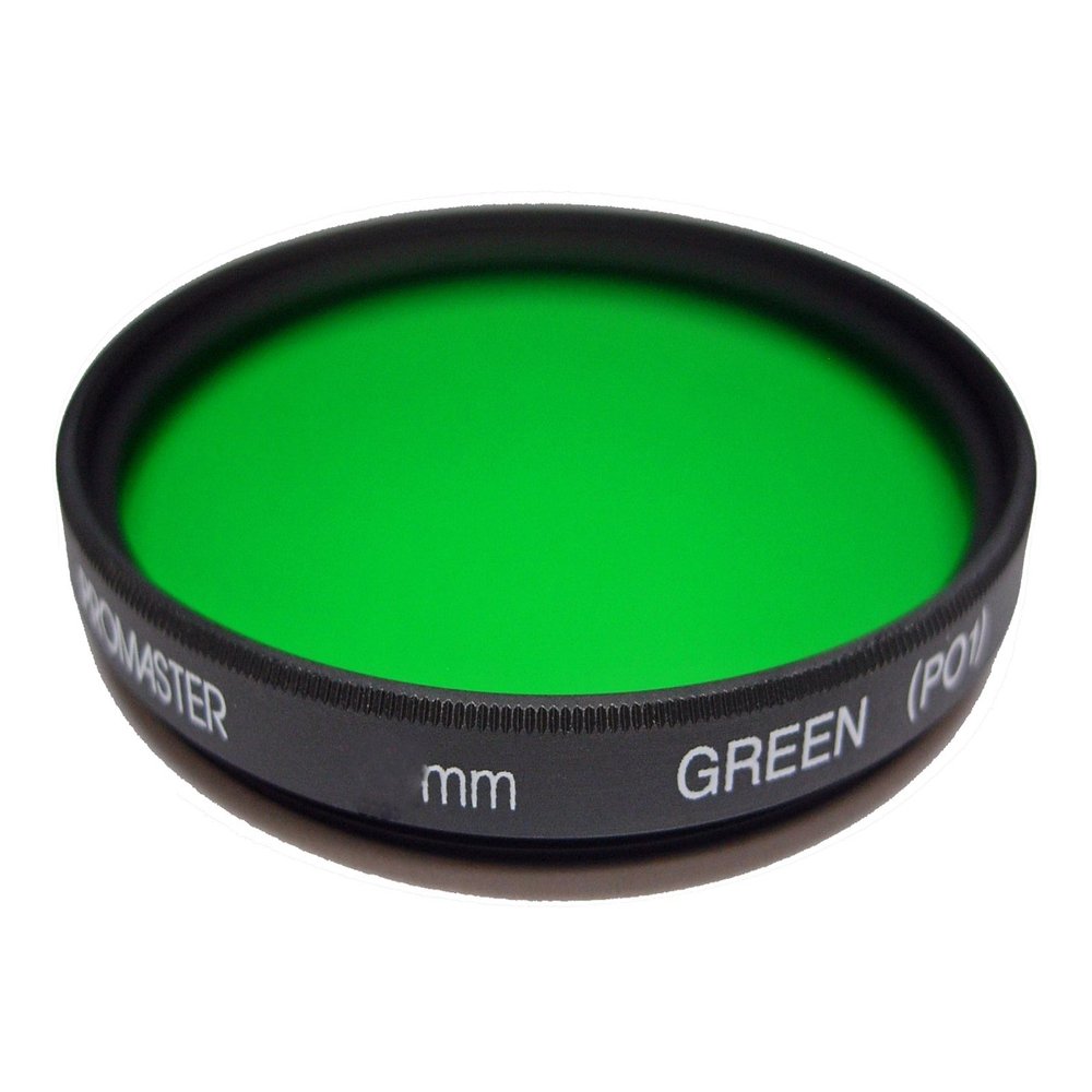 Promaster 49mm Green Black & White Contrast Filter