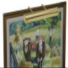 House of Troy 24" Wide Satin Brass Plug-in Picture Light view 2